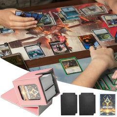 Jaffzora deck box compact travel size fits in bags.