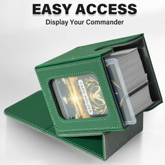 Jaffzora deck box includes two dividers and a holder for organization