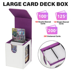 Jaffzora magnetic closure keeps your MTG cards securely protected during travel.