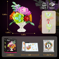 JAKI Botanicals vintage bouquet kit to create a unique centerpiece
