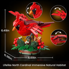 JAKI Cardinal desk decor suitable for home or office.