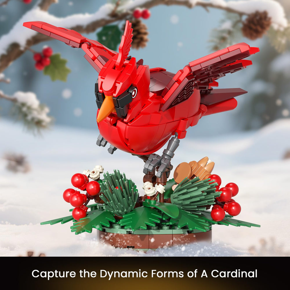 JAKI Holly centerpiece display adds festive winter décor in any room.