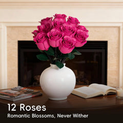 JAKI Premium ABS material ensures durable, safe rose display