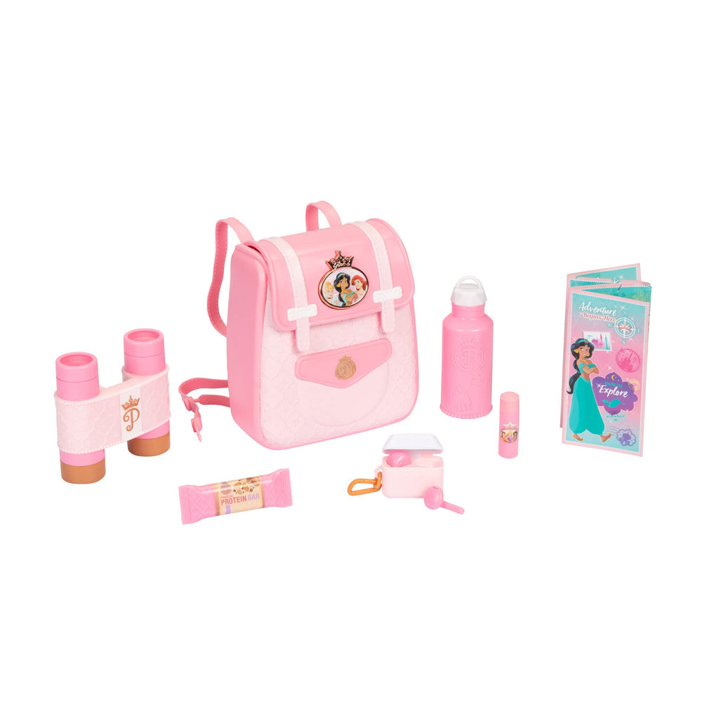 JAKKS Pacific Disney Princess Trendy Traveler Backpack showing adjustable straps for a comfy fit