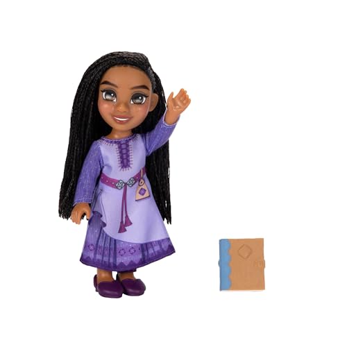 Asha petite doll with long rooted hair for styling and care play