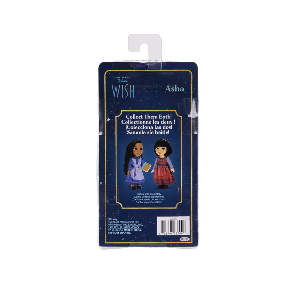 Travel-friendly Asha doll compact size supports adventures anywhere