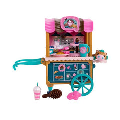 JAKKS Pacific Wild Manes Cocoa harness-connected cart supports interactive service play.