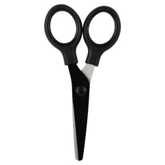 JAM Paper Mini Scissors precision blades close-up showcase sharp, clean cuts for crafts.
