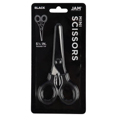JAM Paper Mini Scissors sold individually shown as a ready-to-use accessory.