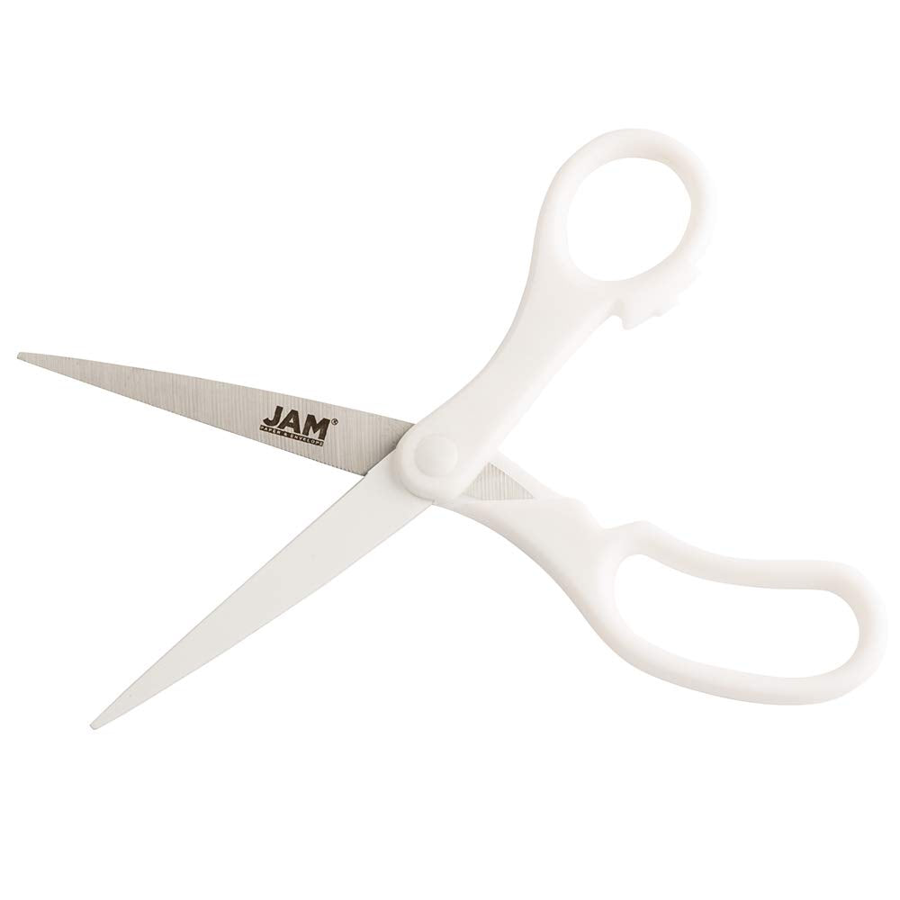 JAM Paper ergonomic ambidextrous grip scissors suited for left or right hand use