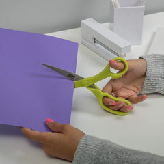 JAM Paper neon green scissors sold individually for easy replacement.
