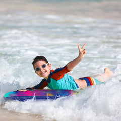 JAMBO boogie board for beach and pool, bright colors for visibility and fun