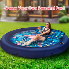 JAMBO easy inflate/deflate/storage for quick setup.