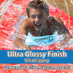Three bodyboards included for extra sliding options with JAMBO