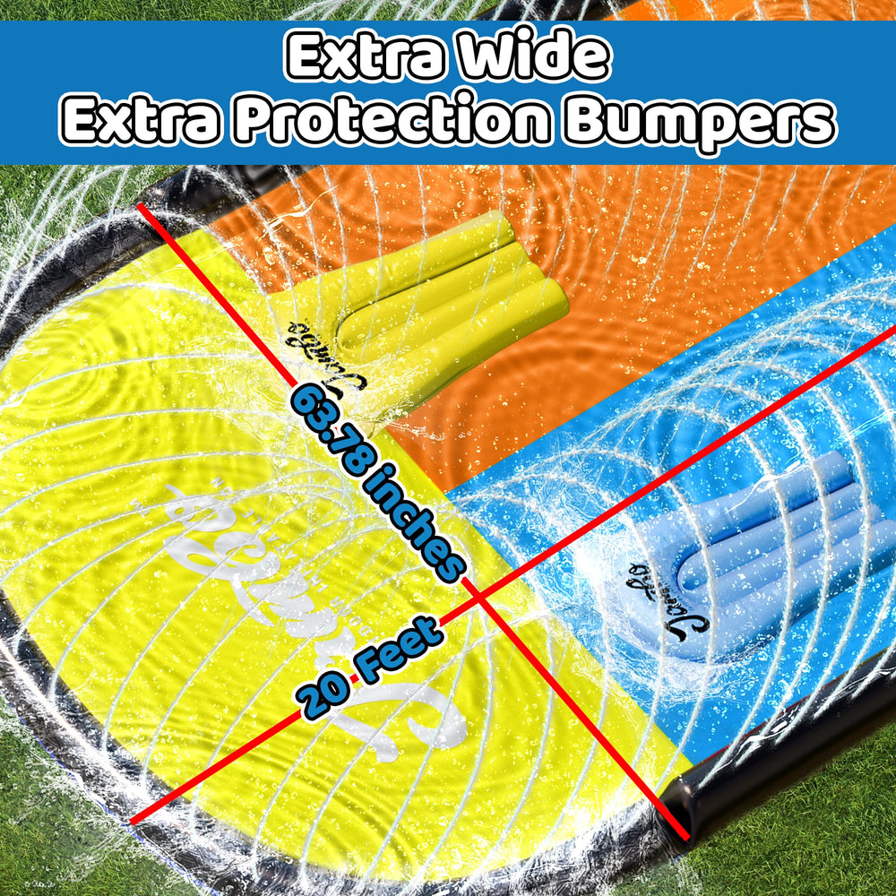 JAMBO XL Premium durable industrial PVC supports year-long backyard fun