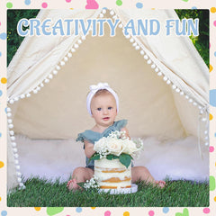 Jamceoceo teepee tents washable fabric, machine washable and durable