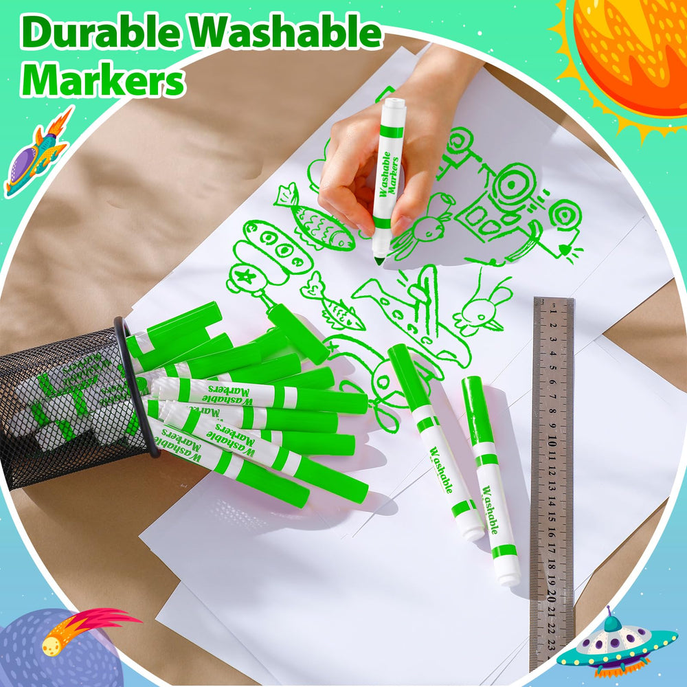 Jamlaugh classroom donation markers bulk pack for teachers and groups