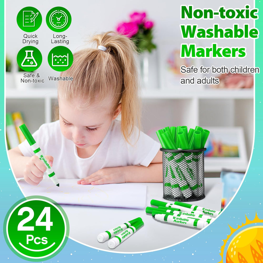 Jamlaugh markers suitable for coloring, drawing, note-taking and classroom activities