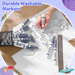 Janlaugh odorless non-toxic markers safe for classrooms