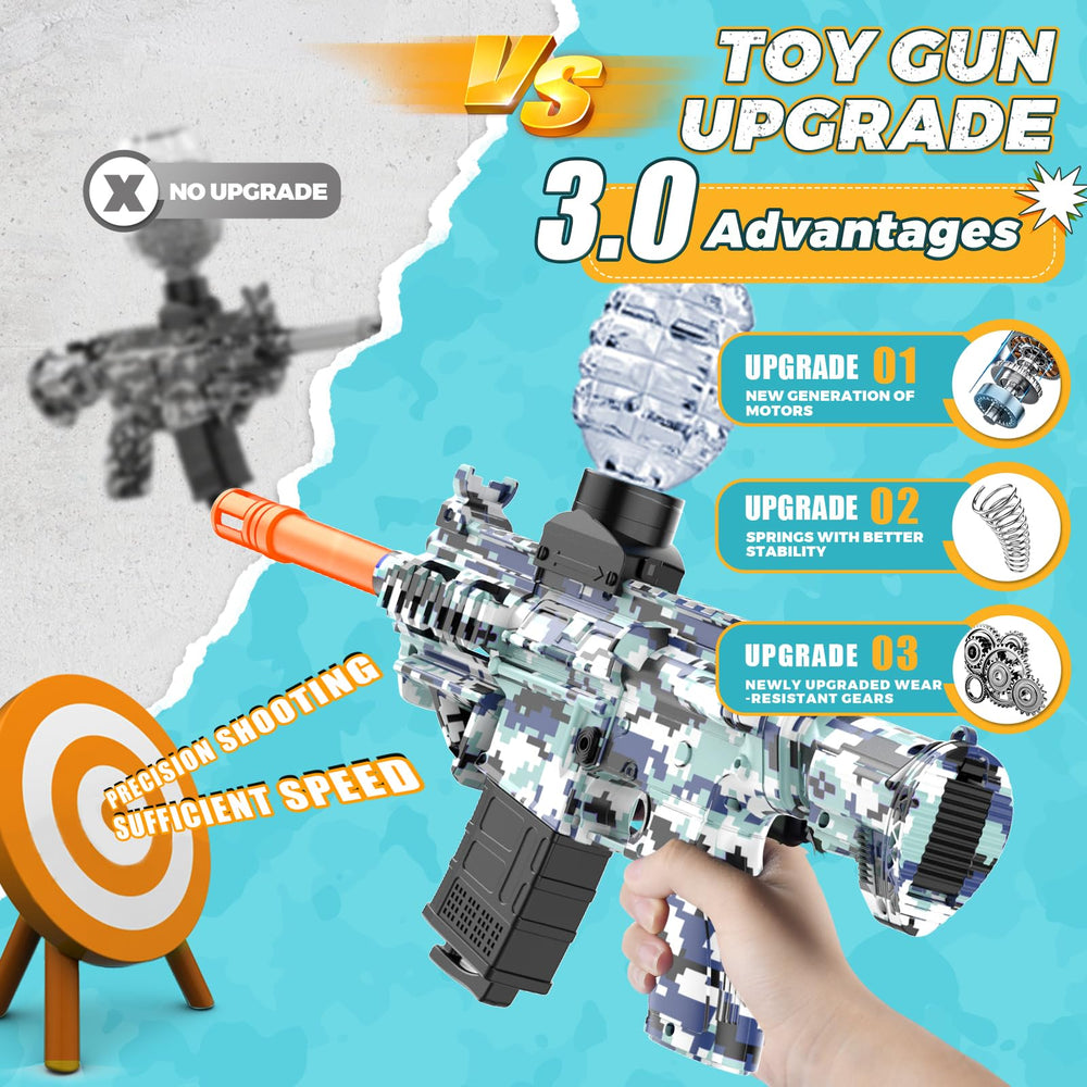 JANNIRESS upgraded automatic gearbox delivers smoother, faster firing.