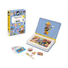 Janod Magnéti'Book Métiers magnets and cards for imaginative scenes
