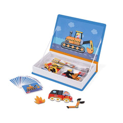 Janod MagnetiBook portable travel case for on-the-go play
