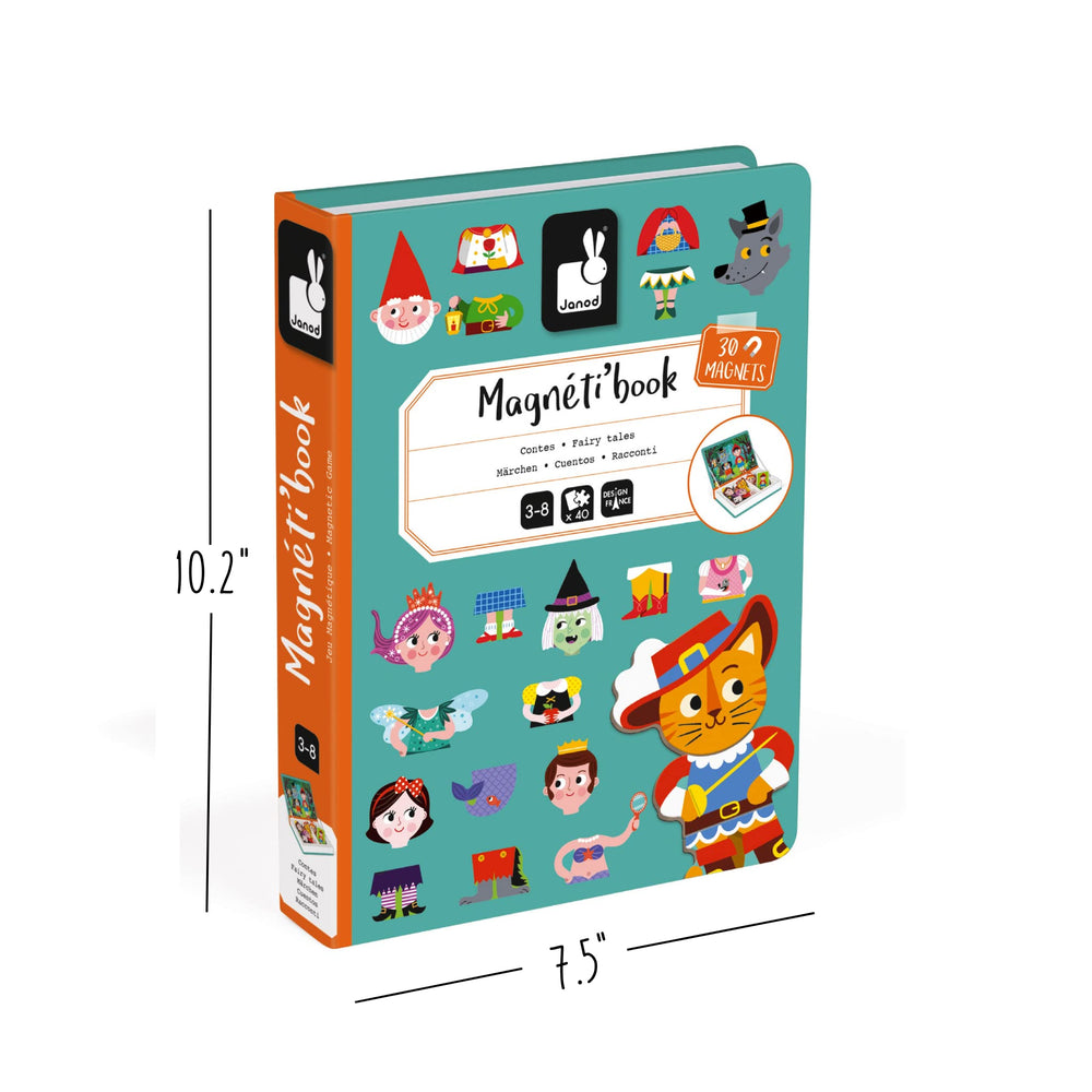 Janod Magneti'Book Fairy Tales promotes imaginative play and language skills