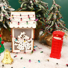 Jansun dollhouse lights red-green duo brightens seasonal scenes