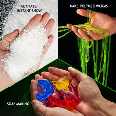 A child scientist uses hands-on tools to explore science concepts with Japace