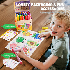 Jar Melo 24 color set ideal gift for young artists