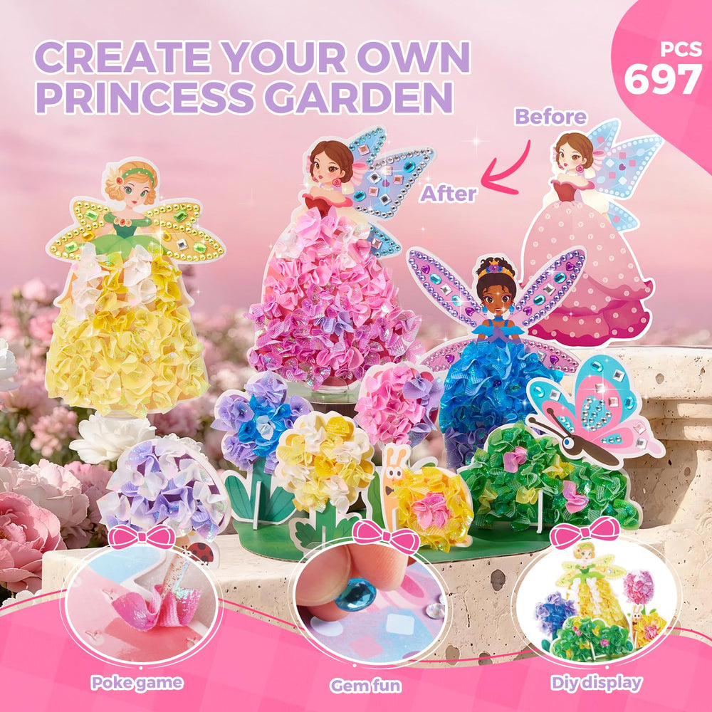 Jar Melo diamond art pieces and fabric for easy crafting and shine