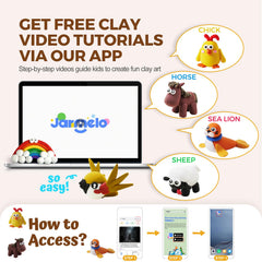 Jar Melo non-toxic clay safe for little hands