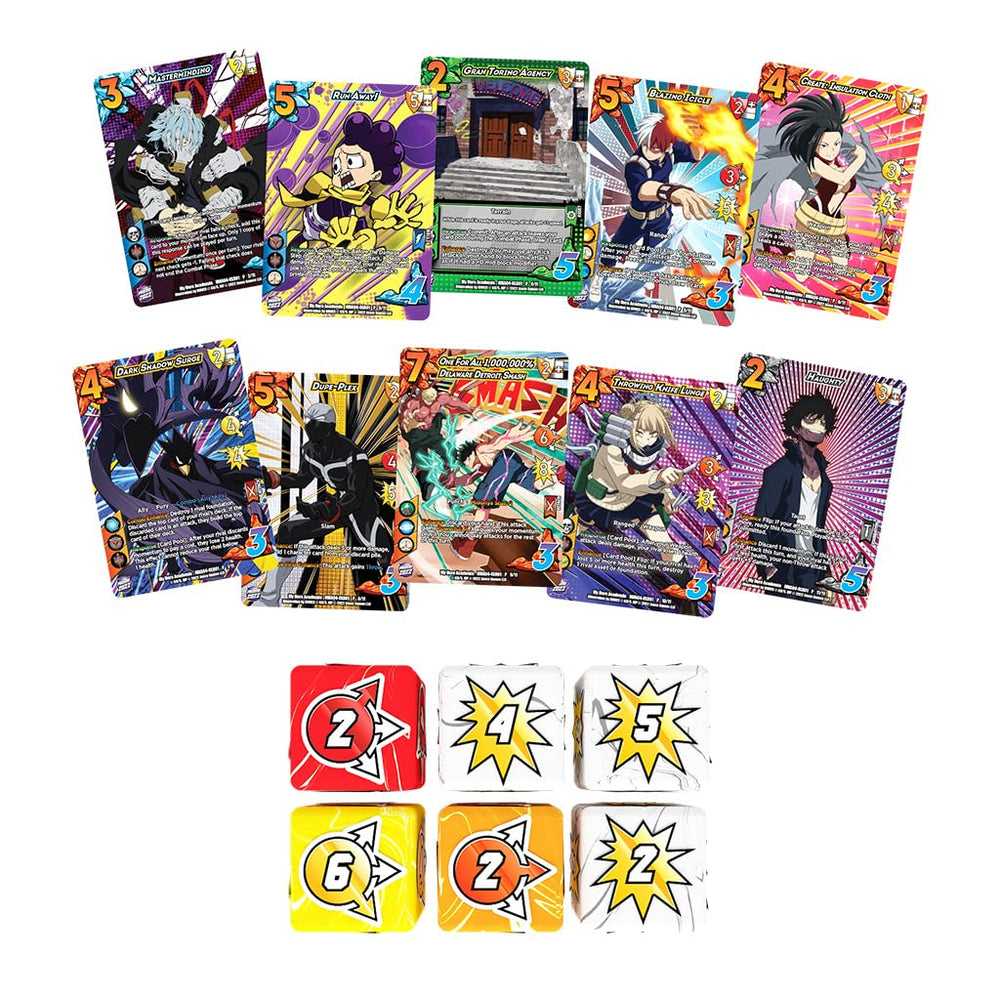 Jasco My Hero Academia card sleeve art pack protects decks beautifully.