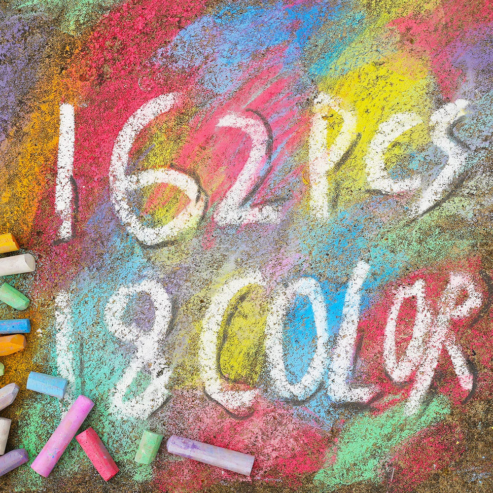 JASNKKONT washable chalk colors rinse off clothes easily.