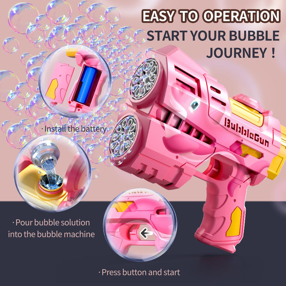 Jasny bubble solution refill bottle for easy bubble fluid replenishment