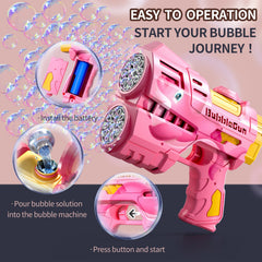Jasny bubble solution refill bottle for easy bubble fluid replenishment