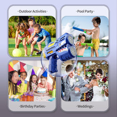 Jasny rechargeable battery powers long sessions of bubble fun
