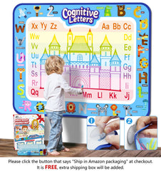 Jasonwell Aqua Water Doodle Mat pen set for mess-free imagination.