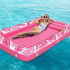 Jasonwell built-in cup holders keep drinks close during sun time.