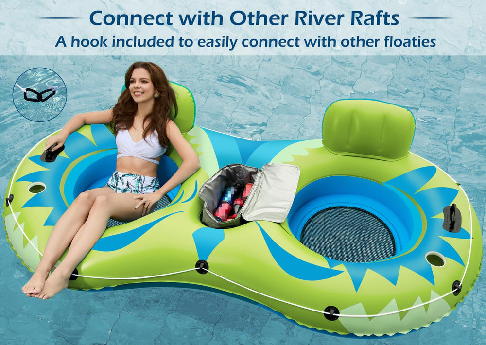 Jasonwell cool mesh bottom to stay cool while floating.