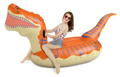 Jasonwell giant T-Rex pool float for epic summer pool parties.
