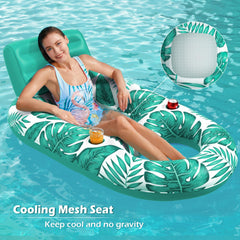 Jasonwell foot-area pool float for splashy cooling fun