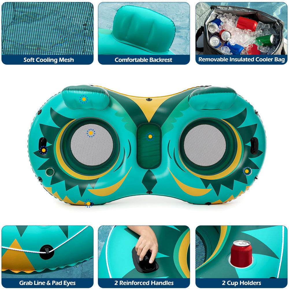 Jasonwell inflatable valves allow quick inflation and deflation for easy setup.