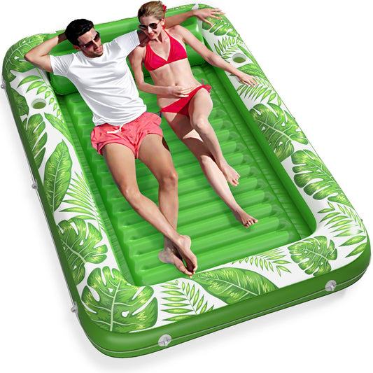 Jasonwell inflatable tanning pool lounger for lounging anywhere