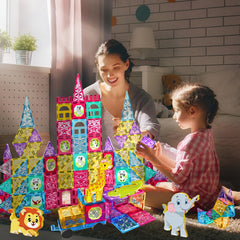 Jasonwell magnetic tiles ABS construction ensures safe, durable building.