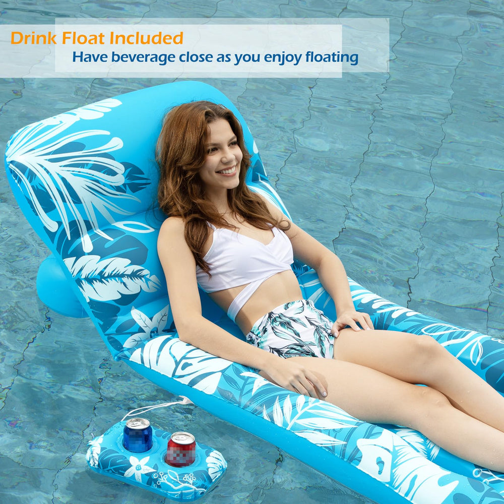 Jasonwell pad eye feature enables easy connection with other pool floats.