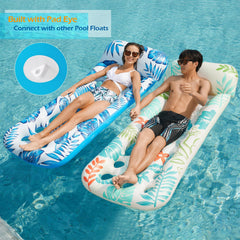 Jasonwell pool float lounge contours your body for added stability