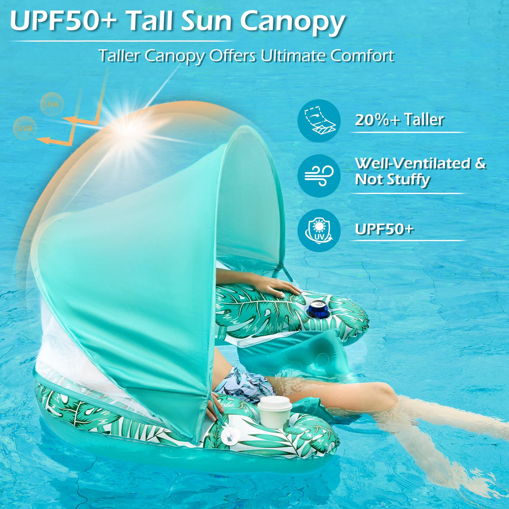 Jasonwell sling-seat pool float highlights comfortable seating for hours
