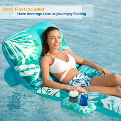 Jasonwell tanning layout float ideal for sunbathing on water