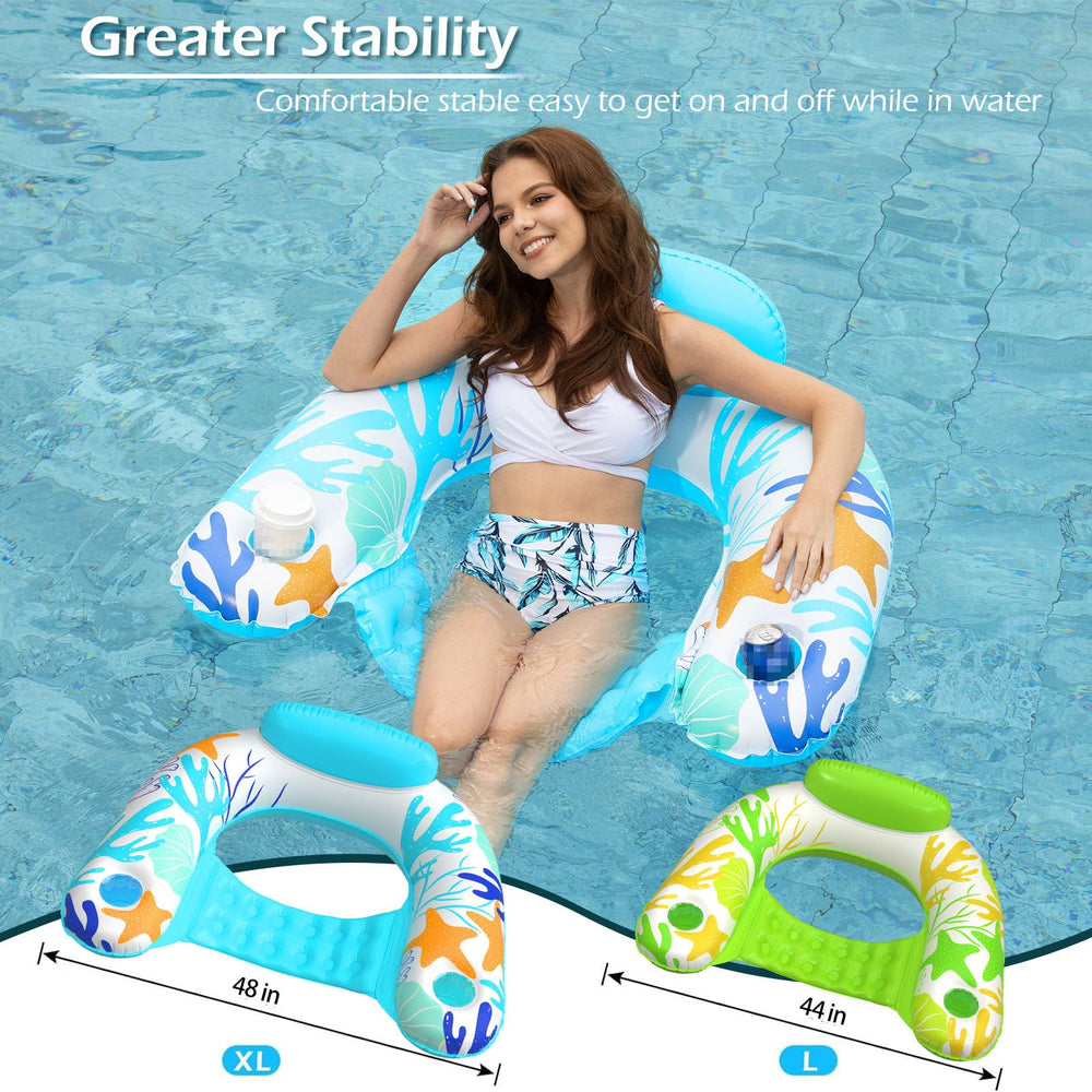 Jasonwell premium vinyl offers durability and a soft touch for water lounging